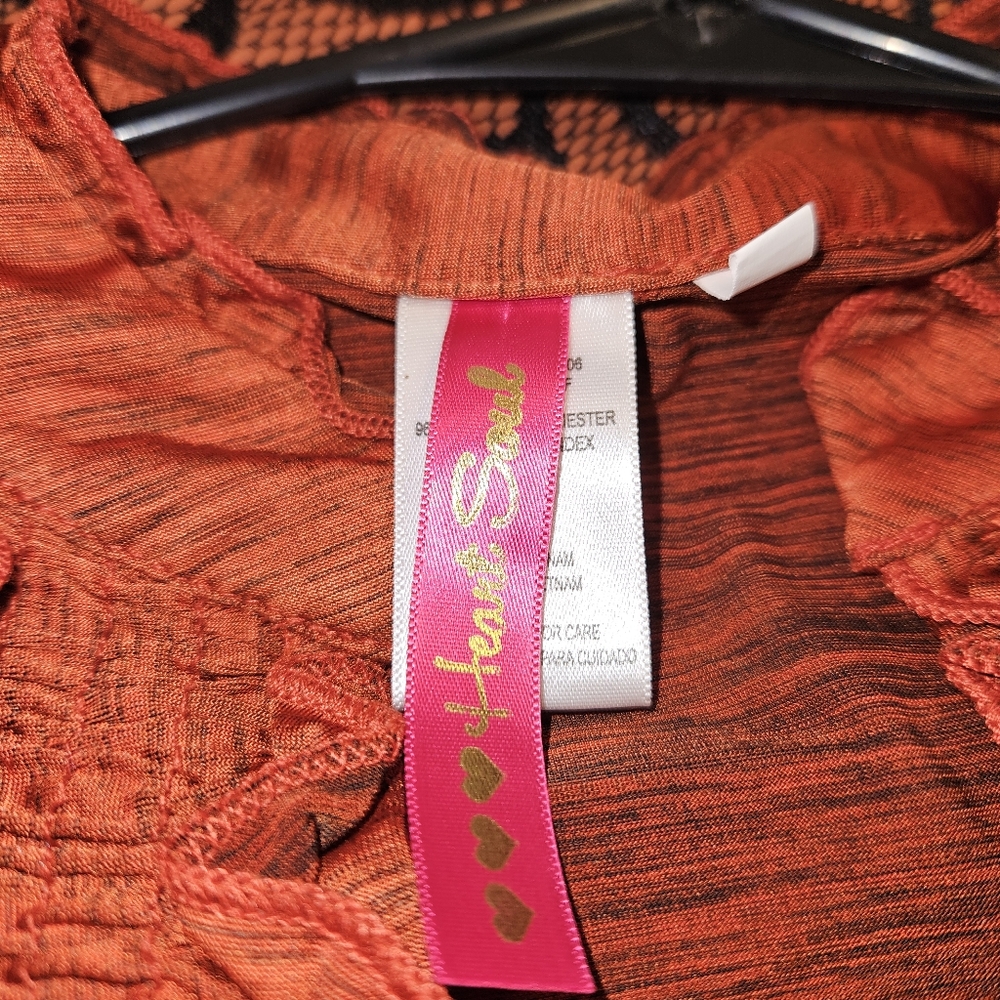 Rustic Orange Size Medium No Stains No Tears - Picture 5 of 6